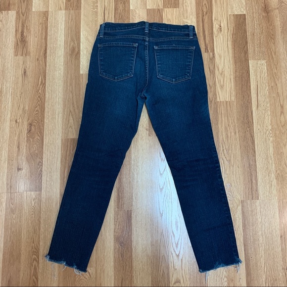J Brand Daphne Skinny Jean with Raw Hem - Picture 5 of 10